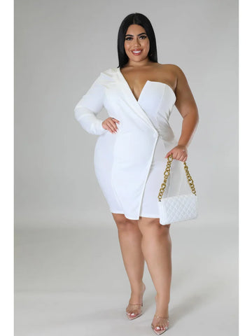 Sonia One Sleeve Bodycon Dress