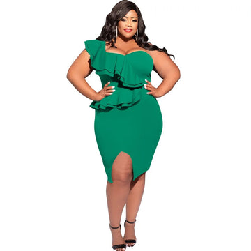 Avique One Shoulder Dress