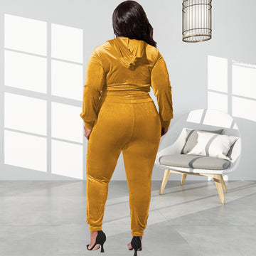 Samira Two Piece Velvet Set