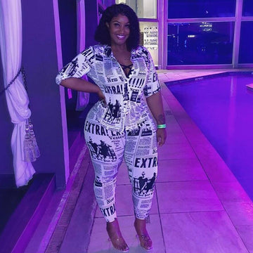 Brenda Two Piece Printed Set