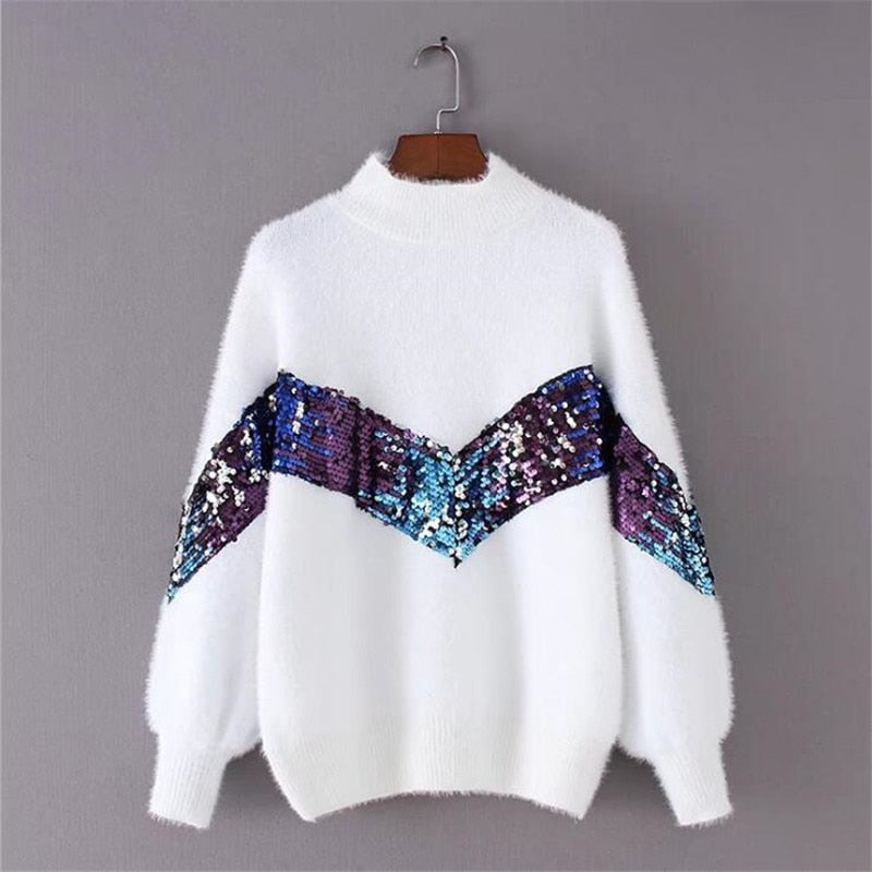 Lyndsay Sequined Sweater