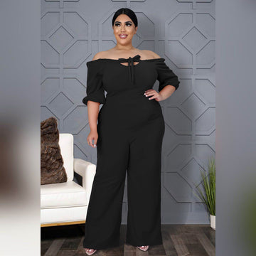 Jazmine Off- Shoulder Jumpsuit