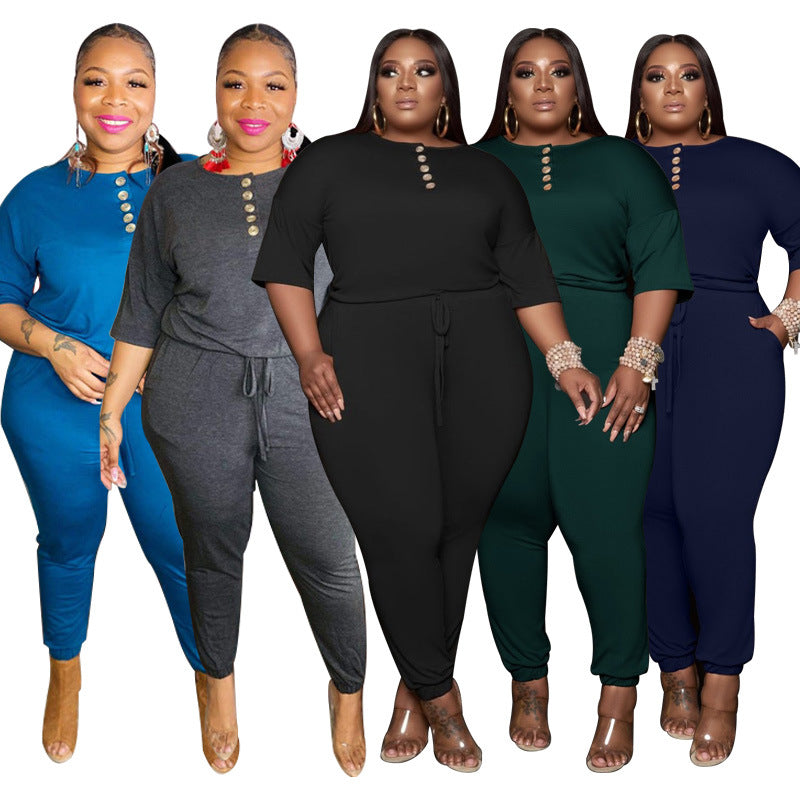 Samandra Loose Fit Jumpsuit