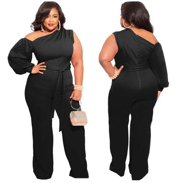 Angelene One Sleeve Jumpsuit