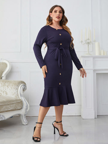 Karieselle Long Sleeve Dress
