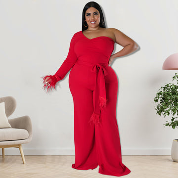 Danicia Asymmetric Jumpsuit