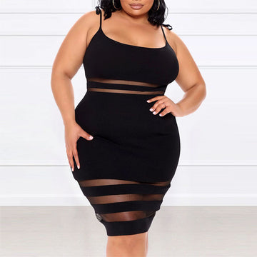 Kacey Striped Party Dress