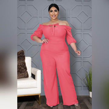 Jazmine Off- Shoulder Jumpsuit