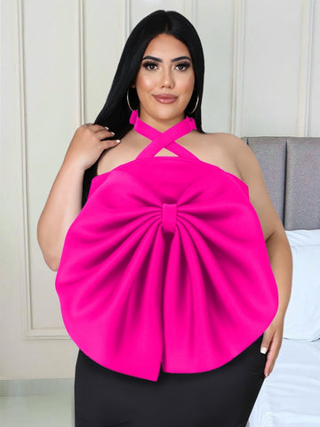 Jenny Halter Bowtie Blouse