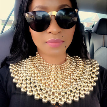 Samara Beaded Statement Necklace