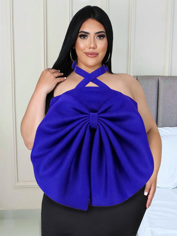 Jenny Halter Bowtie Blouse
