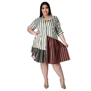 Rosanna Patchwork Shirt Dress