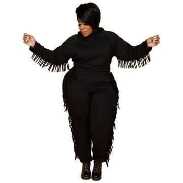 Tassel Hoodie TrackSuit