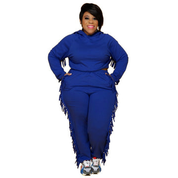 Tassel Hoodie TrackSuit